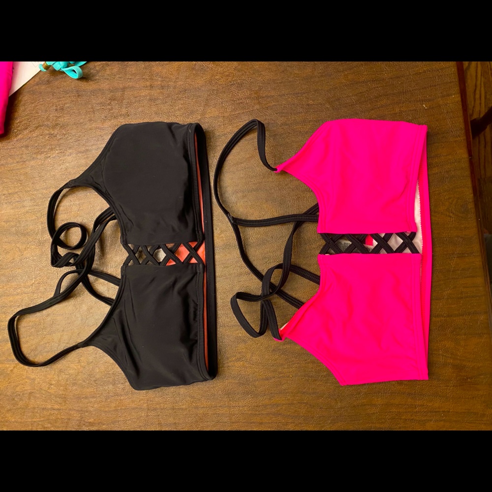 Bikini Top Bundle Pink and Black